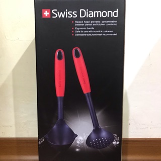 《JokerShop》全聯 Swiss Diamond 瑞士原裝 鑽石湯勺 鑽石漏勺 全新