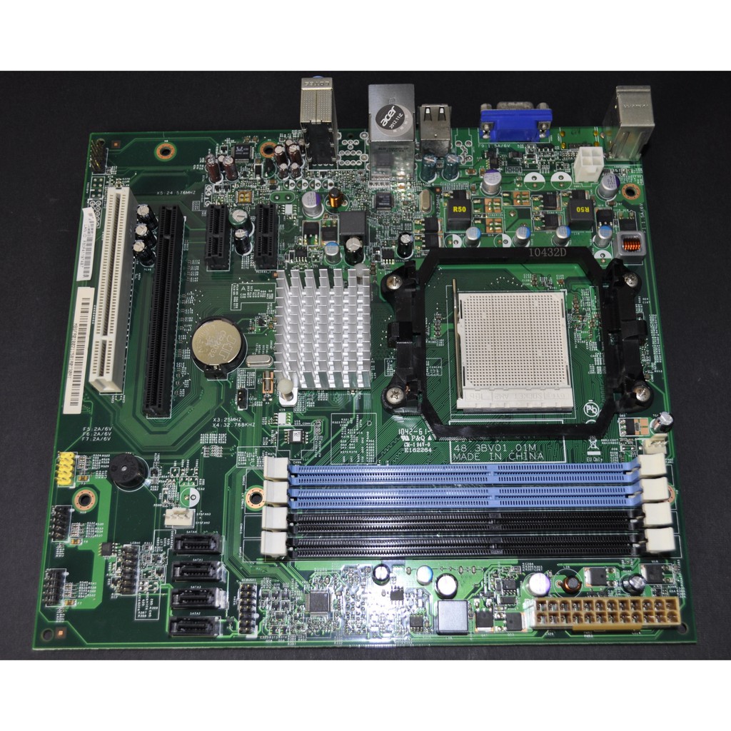 宏碁 Acer Aspire M1160 M3160 電腦主機板 AG1251 (AM3 DDR3 D-Sub 內顯)
