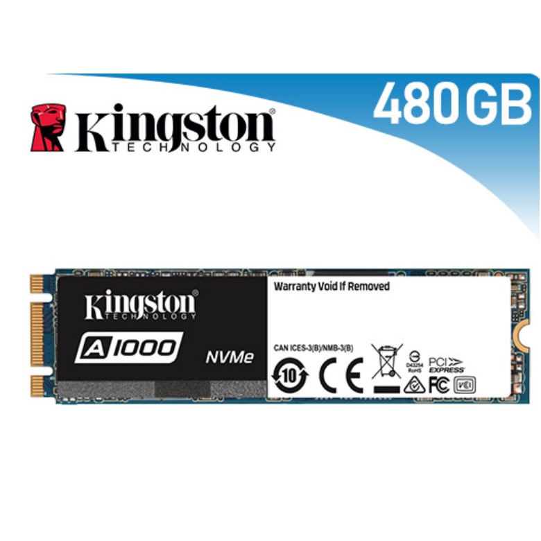【原廠現貨】金士頓 Kingston A1000 960G M.2 SSD NVM SA1000M8/960G 固態硬碟