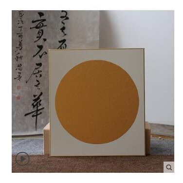 蝦皮推薦 150起購 宣紙圓金潛圓銀潛紙空白卡紙圓形卡片鏡片硬卡小品小楷用紙金色紙書法國畫用 蝦皮購物