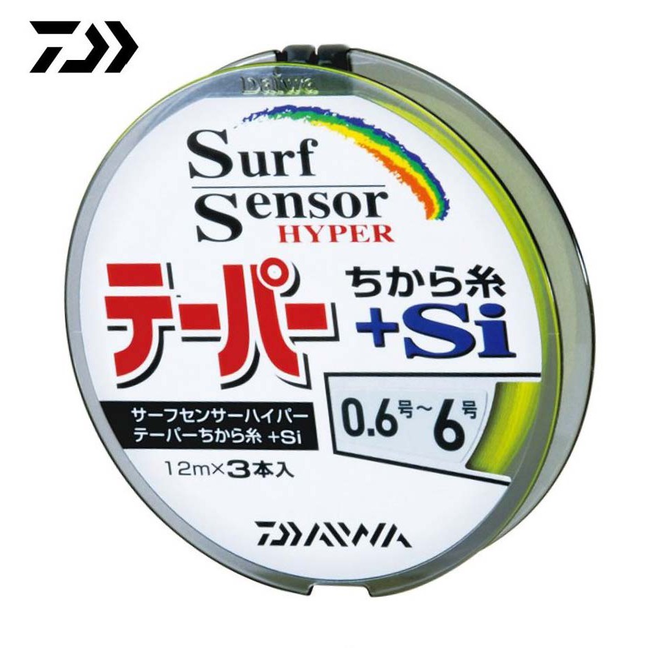 【DAIWA】SURF SENSOR HYPER TAPER CHIKARA-ITO+Si 灘釣專用漸縮PE母線