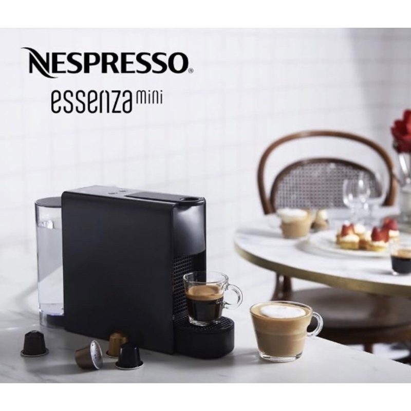全新公司貨 Nespresso Essenza Mini 鋼琴黑 雀巢膠囊咖啡機