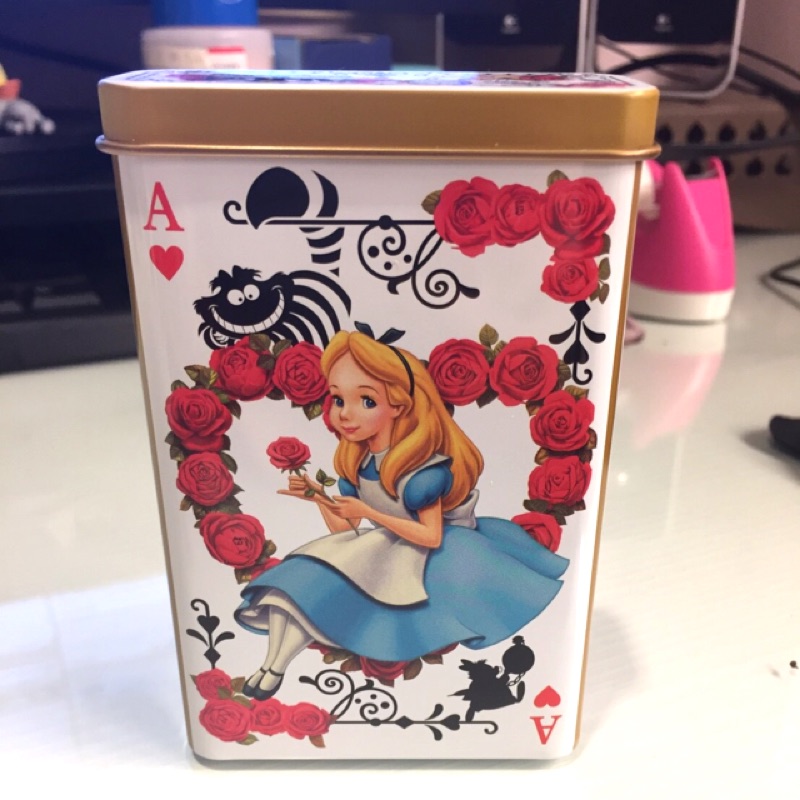 迪士尼愛麗絲鐵盒