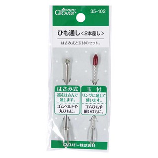 手作森林 sale* 可樂牌 穿帶繩器 (2款) Clover 35-102 穿繩器 穿鬆緊帶 穿繩 日本製