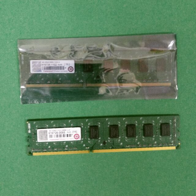 創見 DDR3-1333 4GX2 雙通道 一隻全新