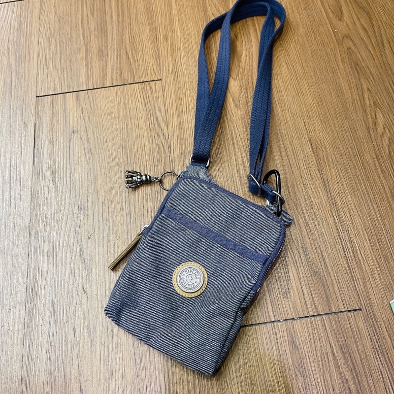 KIPLING 牛仔藍側背包