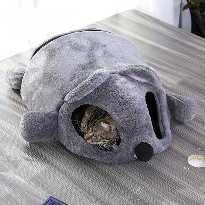 【喵樂購】台灣現貨 造型窩 貓窩 狗窩 寵物窩 老鼠窩 造型 保暖窩 睡窩