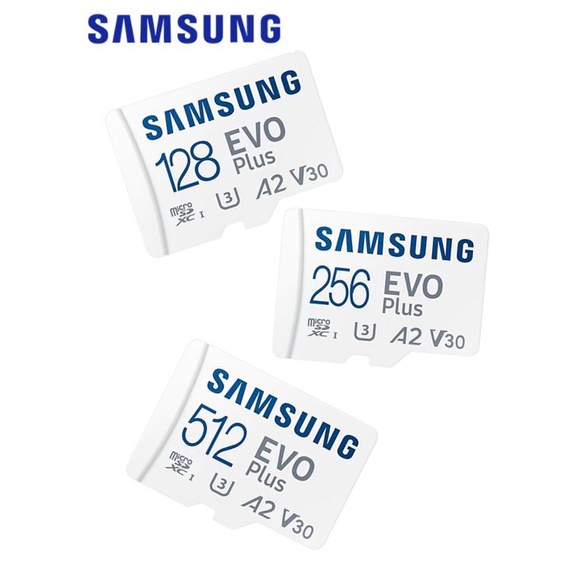 SAMSUNG EVO Plus 三星 128G 256G 512G A2 microSD U3 UHS-I 記憶卡