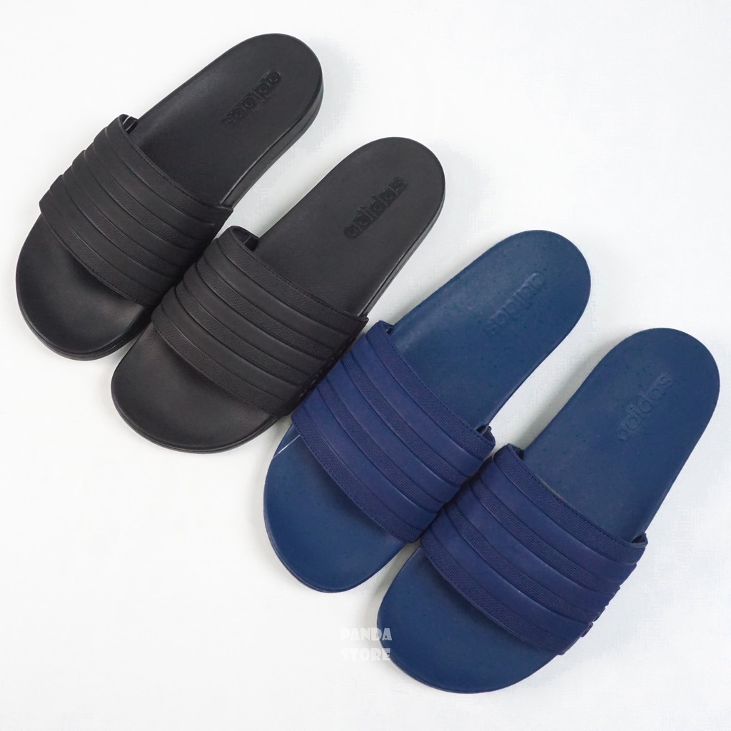 胖達）ADIDAS ADILETTE COMFORT 軟底拖鞋FW5337 黑FW5336 藍男女鞋| 蝦皮購物