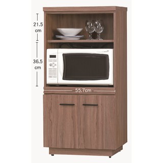 【南洋風休閒傢俱】時尚造型餐櫃系列-比堤2x4尺柚木色餐櫃 電器櫥櫃 置物櫃 JX498-3
