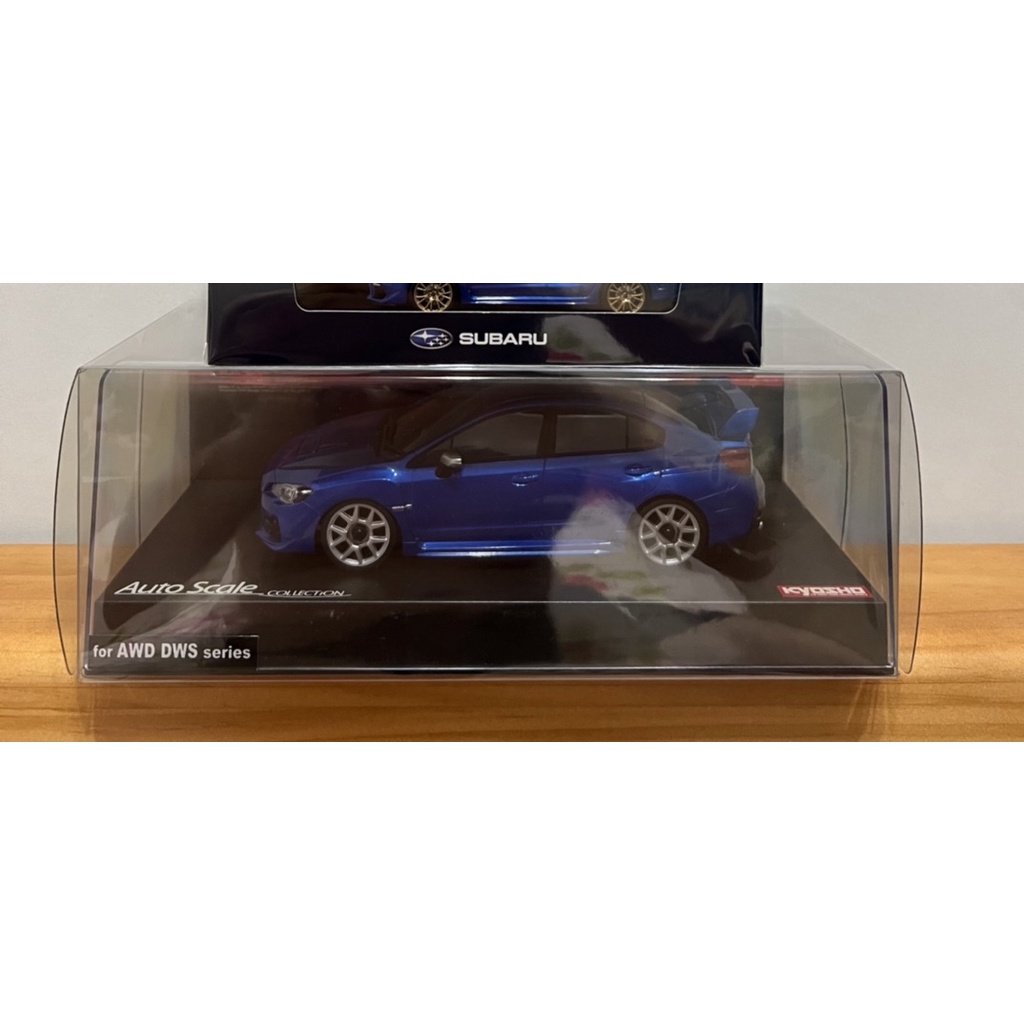 [絕版Mini-z] Subaru WRX STI 2014 Blue Kyosho Mini-z 車殼