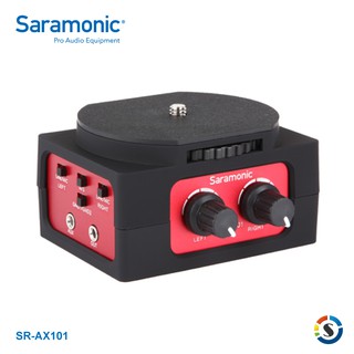 Saramonic楓笛 SR-AX101 單眼相機攝影機混音器