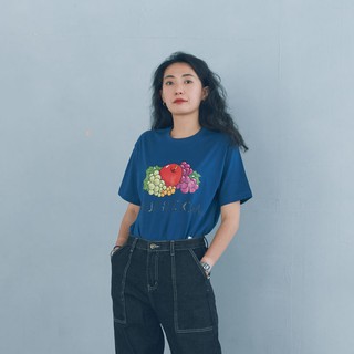 Fruit of the loom『彩色經典Logo T』水果牌 藍寶石 臺灣總代理