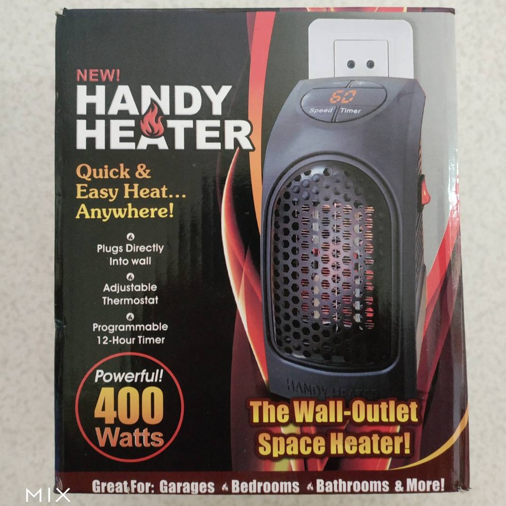 💥現貨 全新品未使用💥handy heater 迷你取暖器 電暖器 辦公 家用 立式省電暖風機