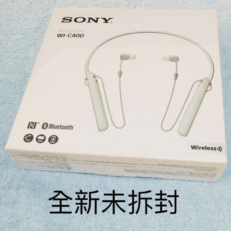 SONY WI-C400 無線藍芽入耳頸掛式耳機