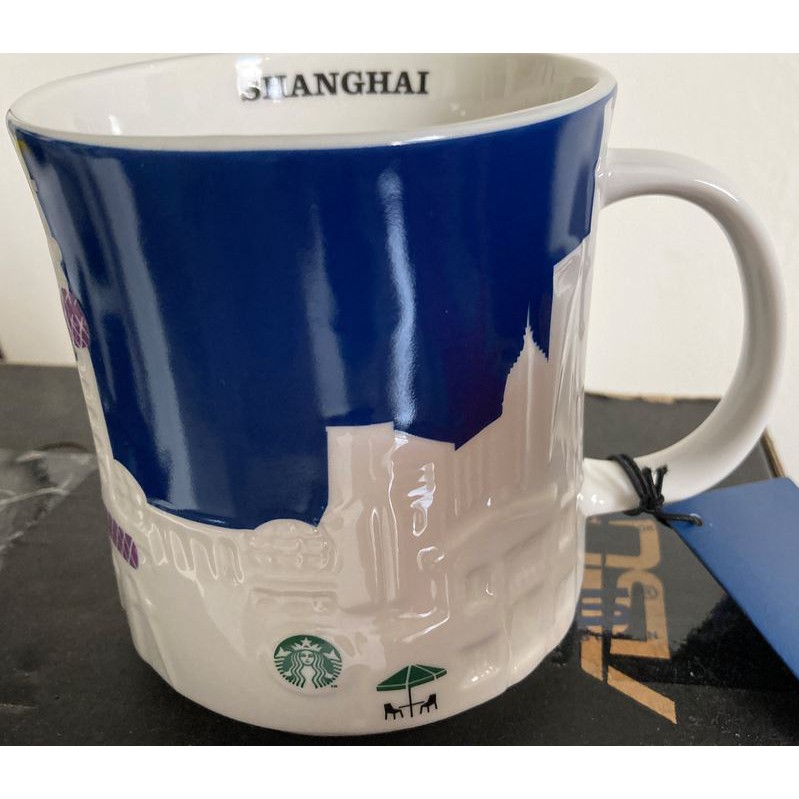 【Starbucks】︎星巴克城市馬克杯-上海雕刻杯