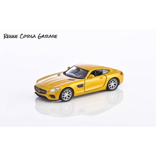 【Renne Corsa Garage】正賓士原廠 AMG GT迴力模型玩具車 1/38