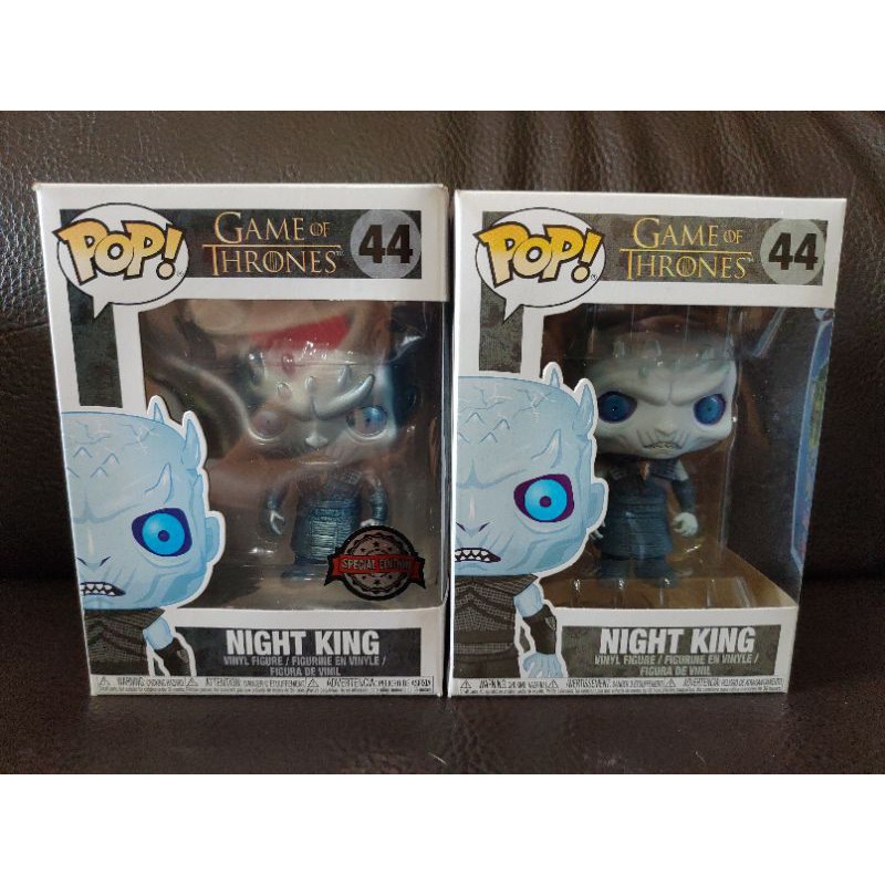 Funko pop 冰與火之歌 夜王 普版+金屬版 盒損