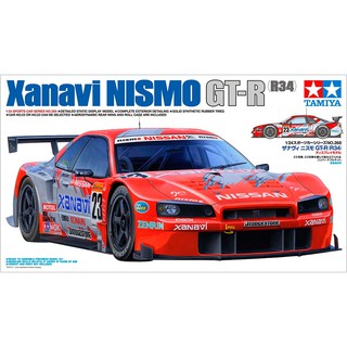 (大鳥叔叔模型) TAMIYA 田宮24268 1/24GT-R R34 NISSAN XANAVI NISMO