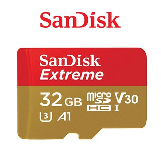 SANDISK 32G EXTREME MicroSD UHS-I A1 U3 記憶卡 32GB 讀100 寫60