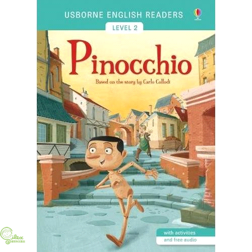 Pinocchio 小木偶 (Usborne English Readers Level 2)