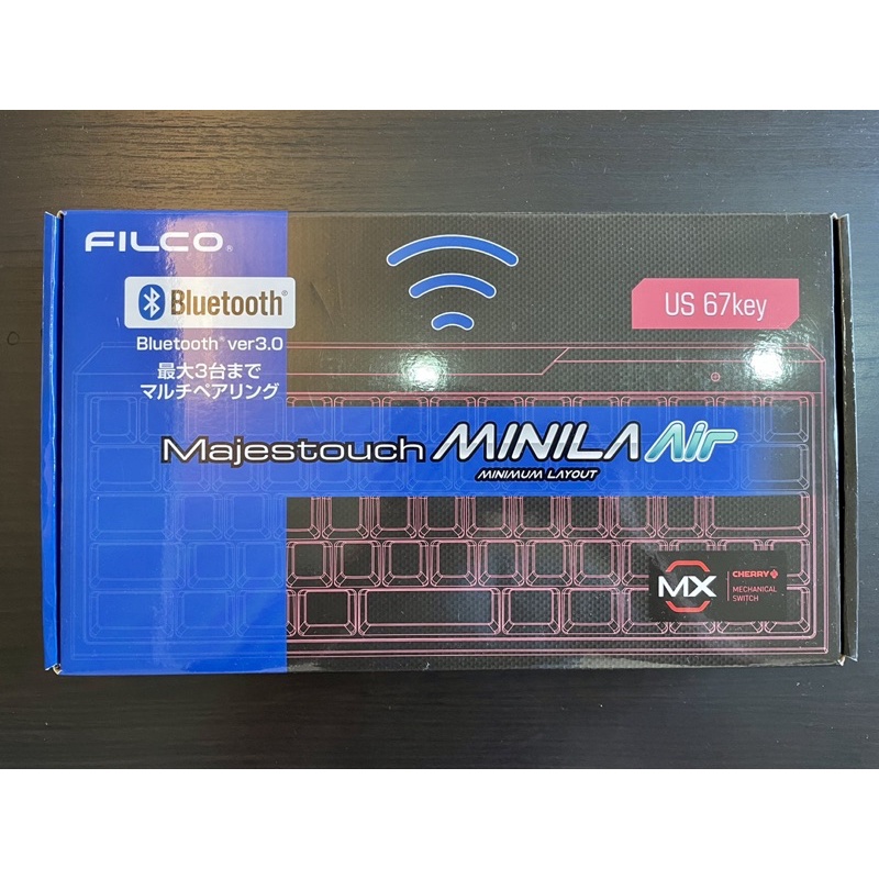 [PE小舖] 二手 Filco Minila Air 67 Keys 無線藍芽機械式鍵盤 紅軸