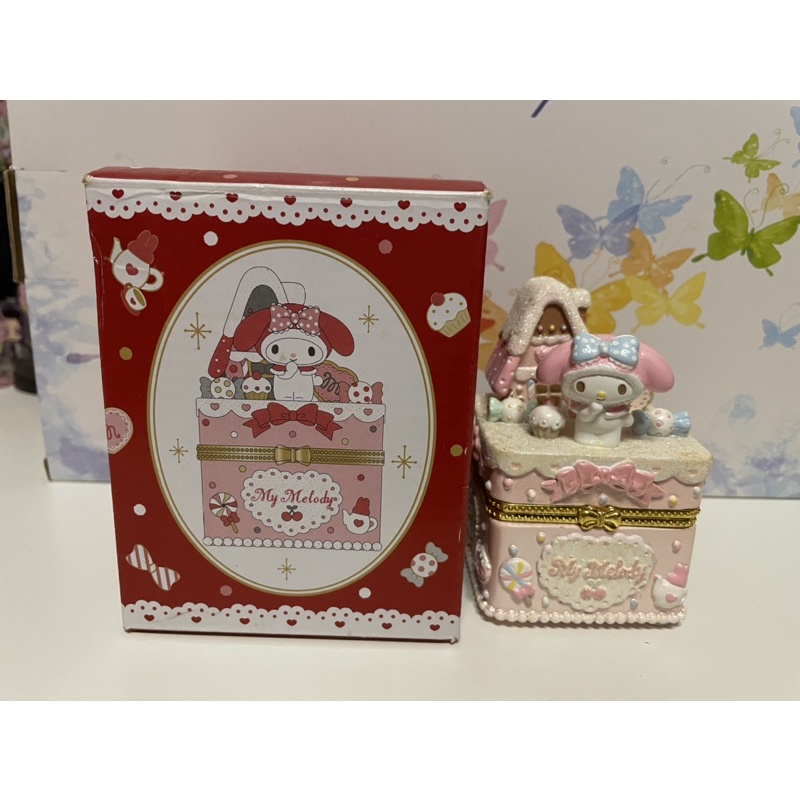 三麗鷗 美樂蒂 2014聖誕節限定 珠寶盒 飾品盒