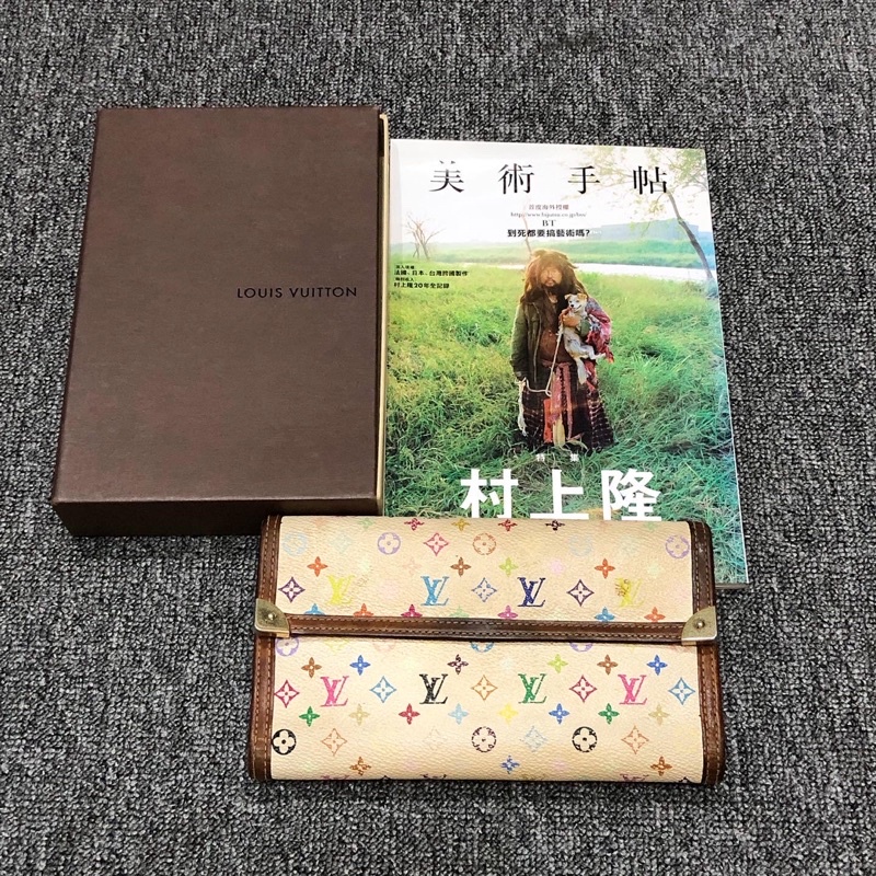 Louis Vuitton x Takashi Murakami wallet 村上隆LV長夾