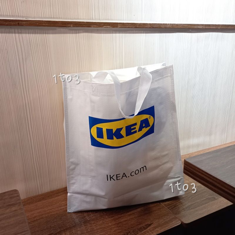 1to3【現貨】 ikea白色購物袋 台北小巨蛋限定 ikea購物袋