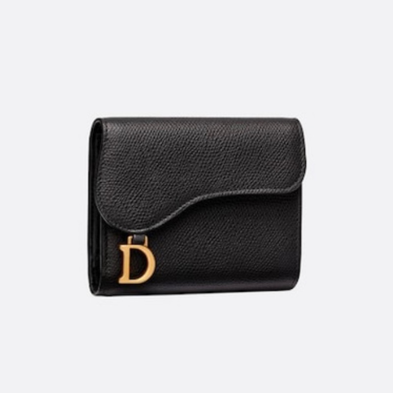 dior saddle wallet