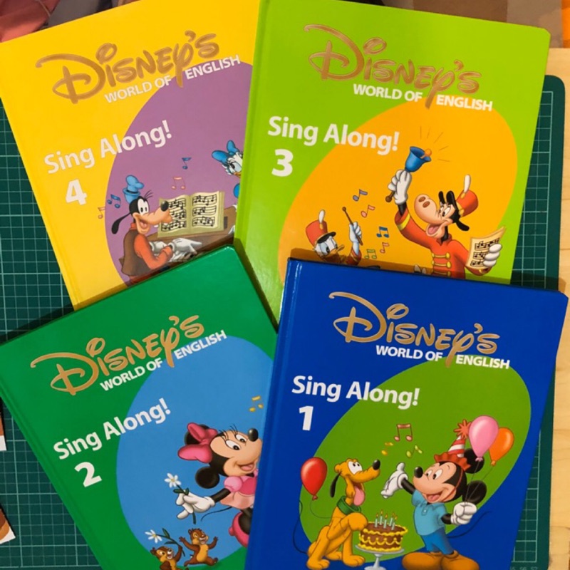 寰宇迪士尼 Sing Along全套 (CD+DVD+Guide book+相關附件)