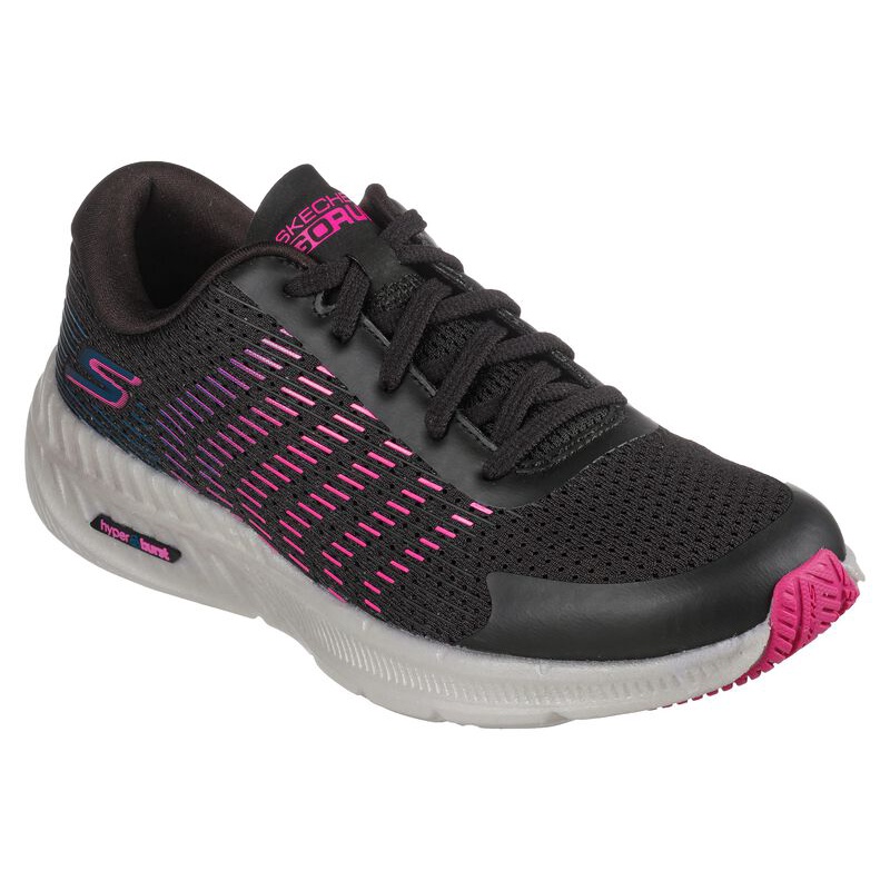 Skechers GO RUN HYPER BURST女慢跑鞋 避震 緩衝 黑 KAORACER 128173BKMT