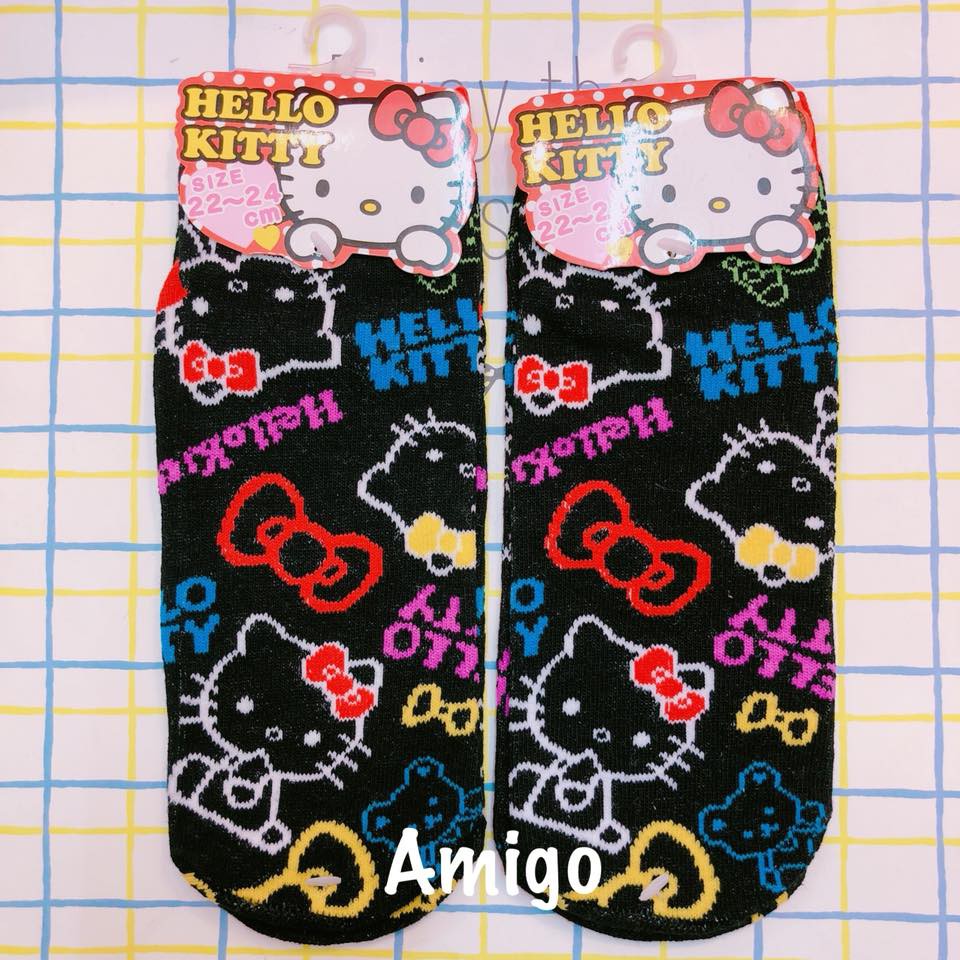 日本 三麗鷗 kitty 襪 襪子 船型襪 隱形襪 短襪