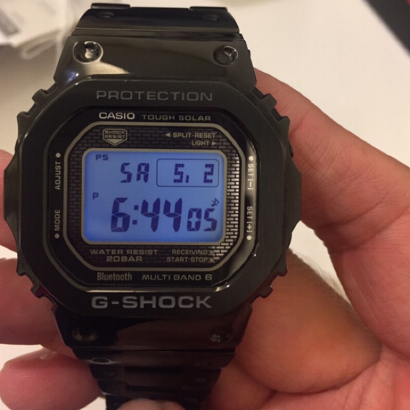 （已預訂）稀有正日製CASIO G SHOCK GMW B5000 g 1dr(Seiko sbbn bb 電波)參考