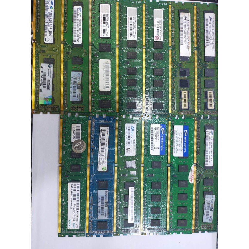金士頓 三星 美光 創建 Team 各大品牌 2GB PC3 DDR3 桌機 記憶體 (二手良品)