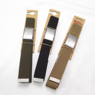 Fjallraven北極狐 Merano Canvas Belt 約3cm 帆布皮帶 金屬腰帶 77028【iSport