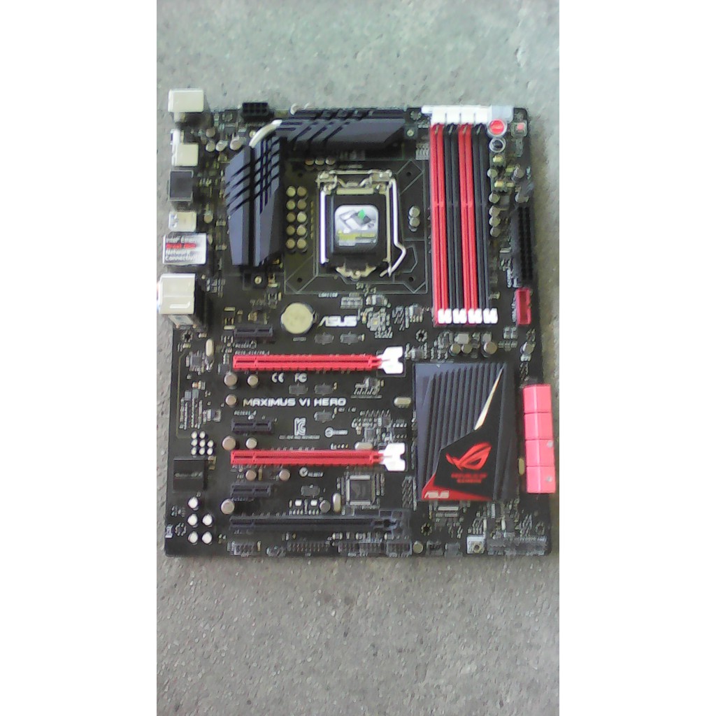 華碩 ASUS Z87 MAXIMUS VI HERO LGA1150腳位主機板 良品