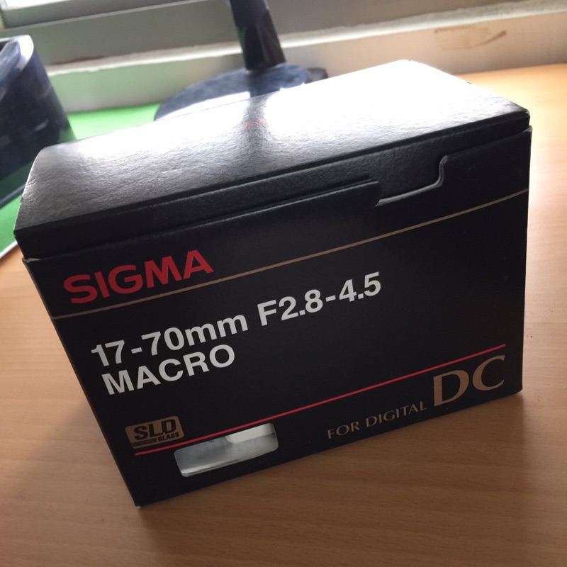 SIGMA 17-70mm F2.8-4.5 MACRO 變焦鏡 原廠盒裝