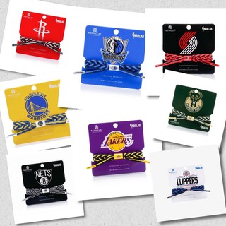 Rastaclat Bracelet NBA Lab 手環 鞋帶手環 湖人 勇士 籃網 快艇 獨行俠 拓荒者 公鹿 火箭