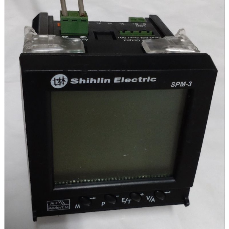 🌞【零件機/無保固 】士林Shihlin 智慧型電表 SPM-3 多功能集合式電表 高精度多功能電表RS485通訊介面