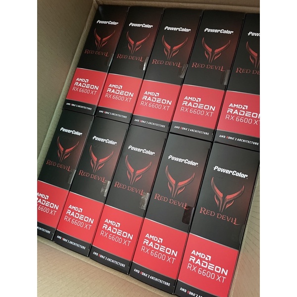 全新現貨 未鎖 PowerColor Red Devil AMD Radeon RX 6600XT 8GB GDDR6
