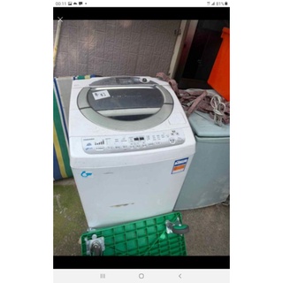 二手中古東芝10公斤變頻洗衣機，型號AW-DC1150CG，保固3個月，請詢問大戶藥師