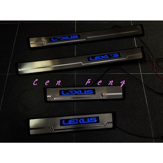 涔峰ＣＦ☆ LEXUS NX200 NX300 NX300H NX LED 門檻 迎賓踏板 門檻踏板 白金踏板 外門檻