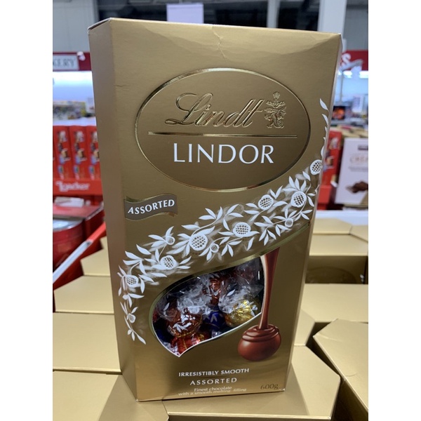 Lindor 金色盒裝綜合巧克力 600公克