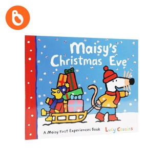 現貨在臺 小鼠波波的平安夜 廖彩杏推薦 maisy s christmas eve 聖誕節兒童英語繪本 毛毛蟲點讀筆