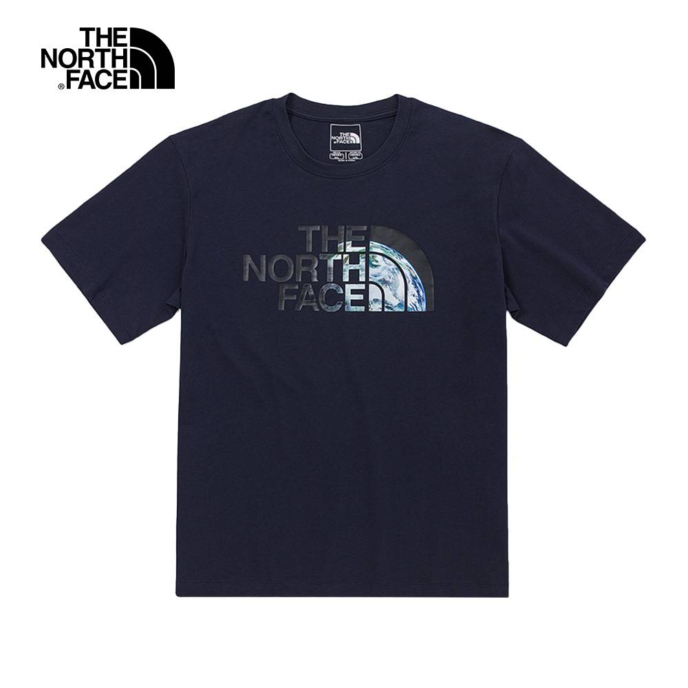 The North Face S/S EARTH DAY TEE - AP 男 短袖上衣 深藍 NF0A5JZTRG1