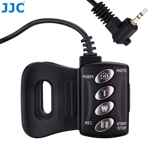 JJC RM-VD1三腳架線控夾LANC接口攝像機遙控器 索尼ZV1 ZV-1 A7 A7R A7S III II等適用