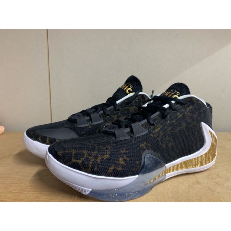 Nike Zoom Freak 1 黑金 獸紋 字母哥 BQ5423-900