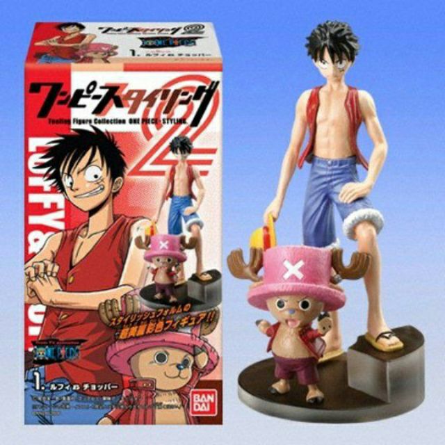Bandai 航海王魯夫喬巴盒玩 One Piece Styling 2 06年二手出清 蝦皮購物