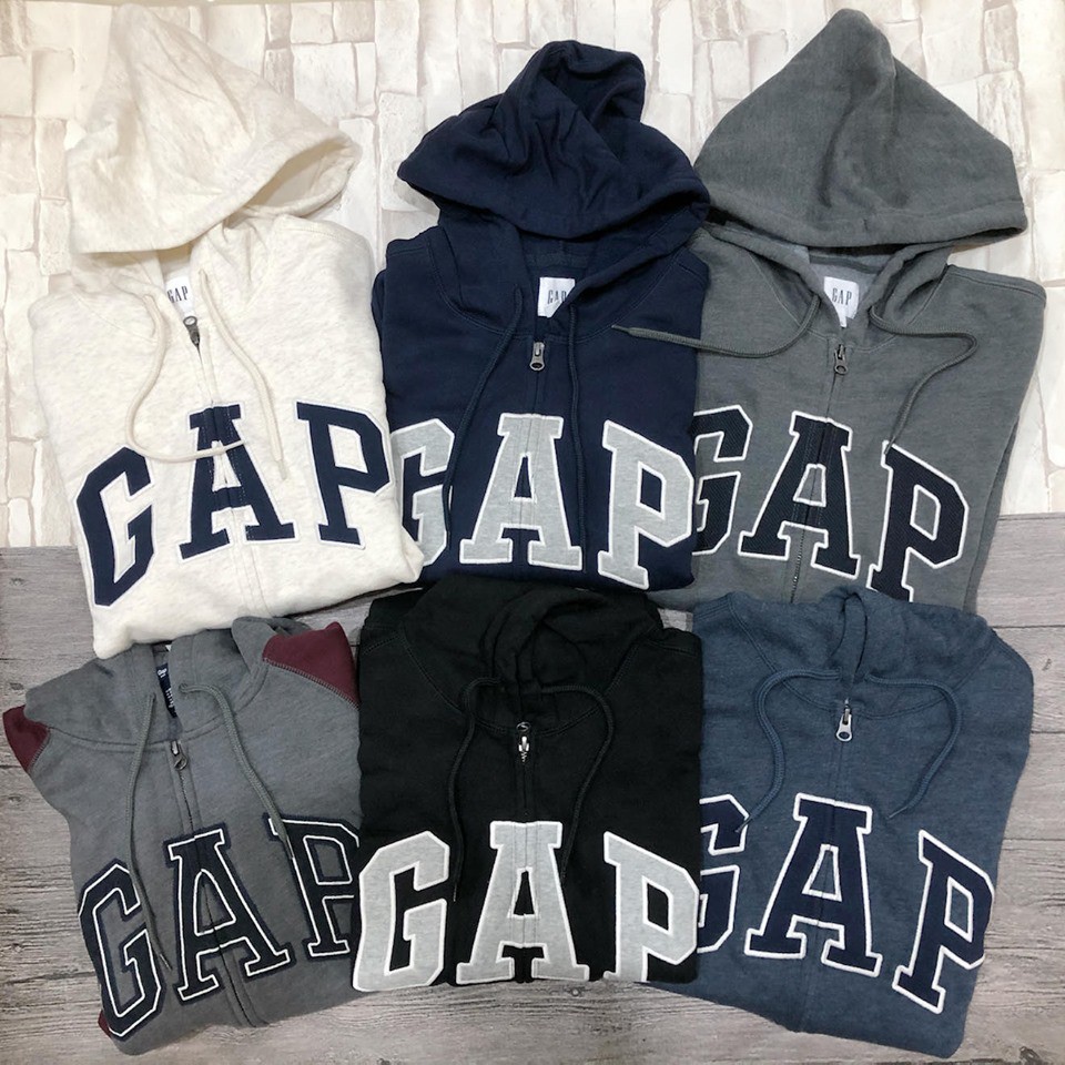 GAP 男生 經典 字體 外套 連帽外套 刷毛 舒適好穿 情侶 男女可